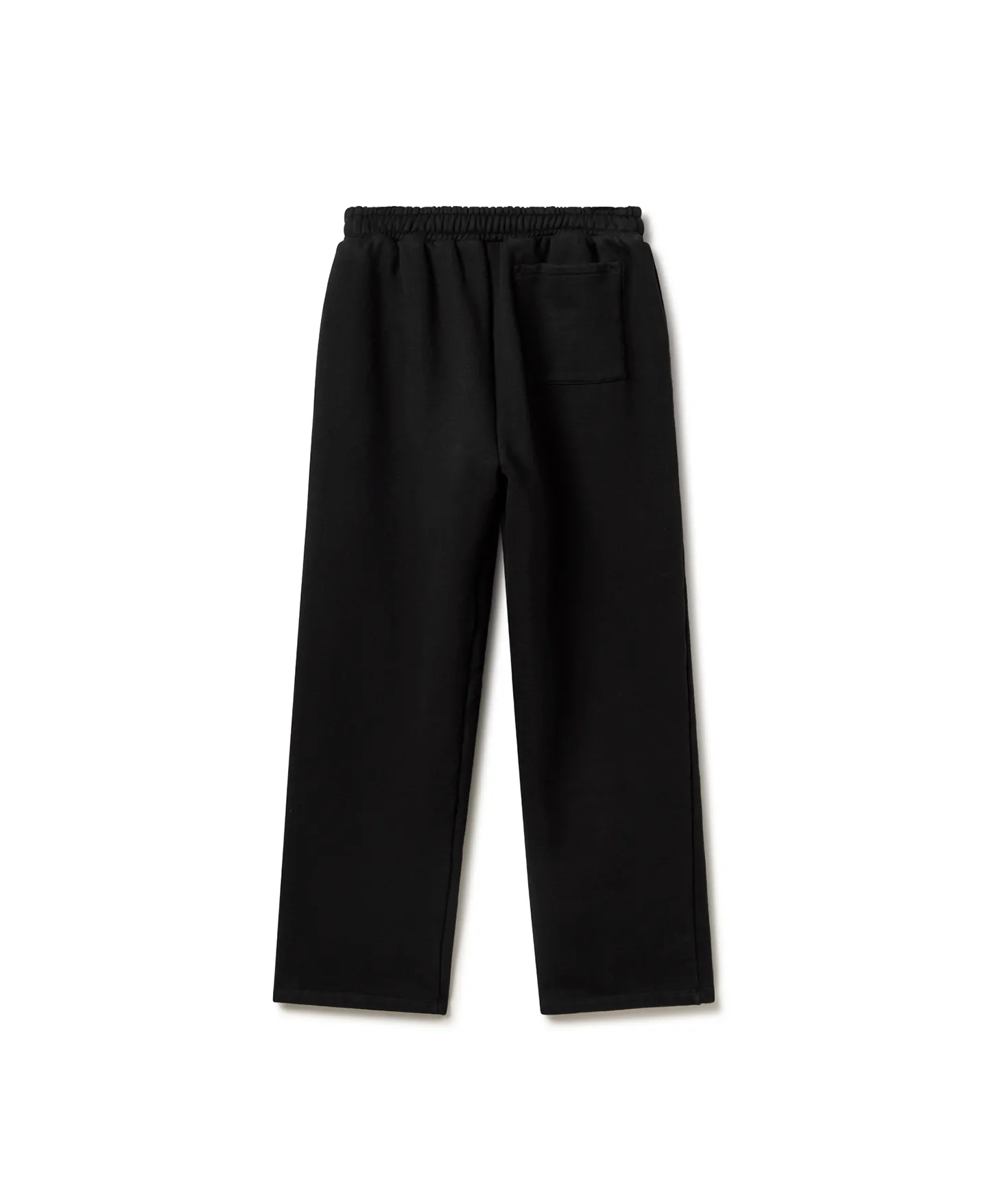 450 GSM 'Jet Black' Straight-leg Pants