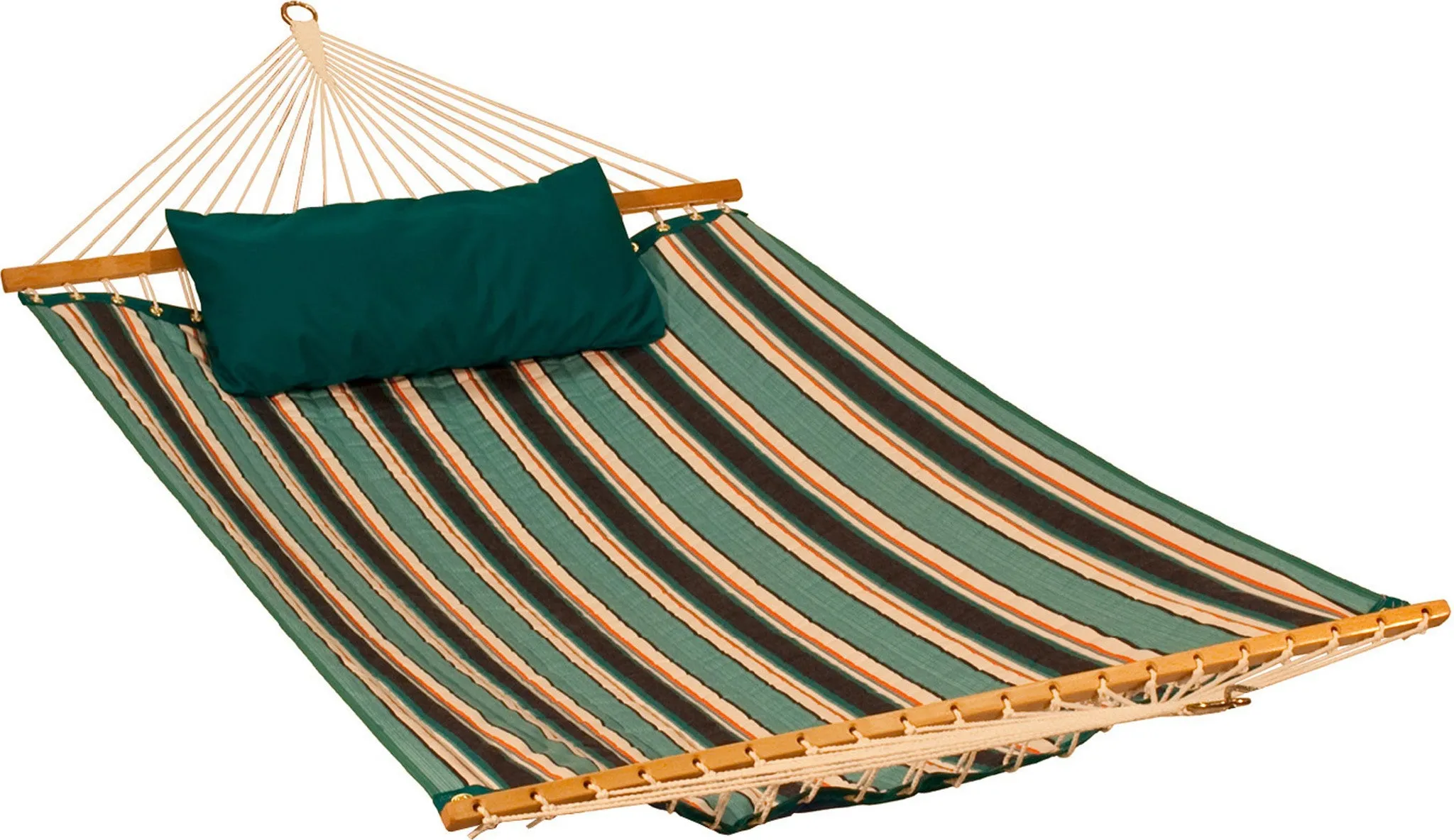 Algoma Net Company - Sunbrella Quilted Hammock W/matching Pillow