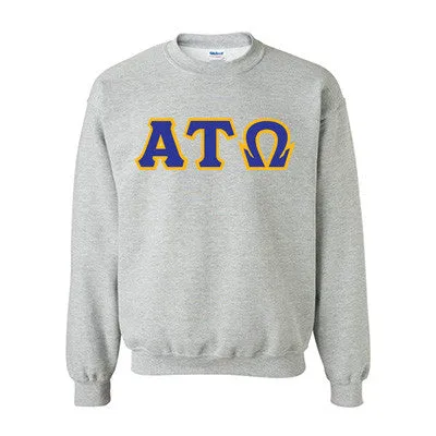 Alpha Tau Omega Standards Crewneck Sweatshirt - G180 - TWILL