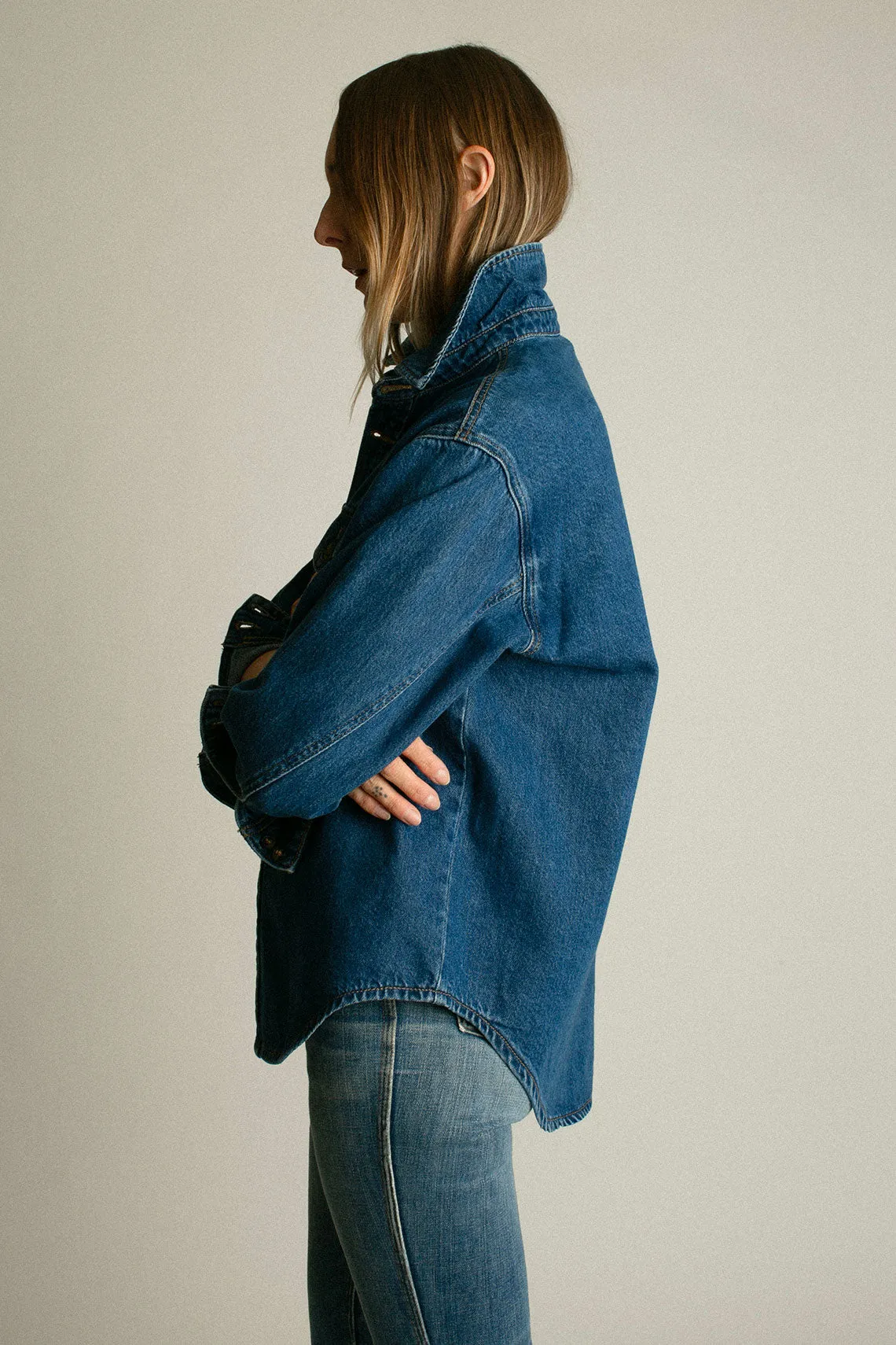 Ashley Blue Denim Shirt