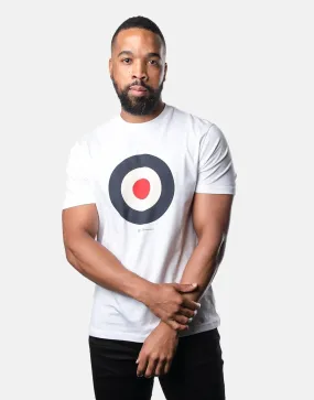 Ben Sherman White Target T-Shirt