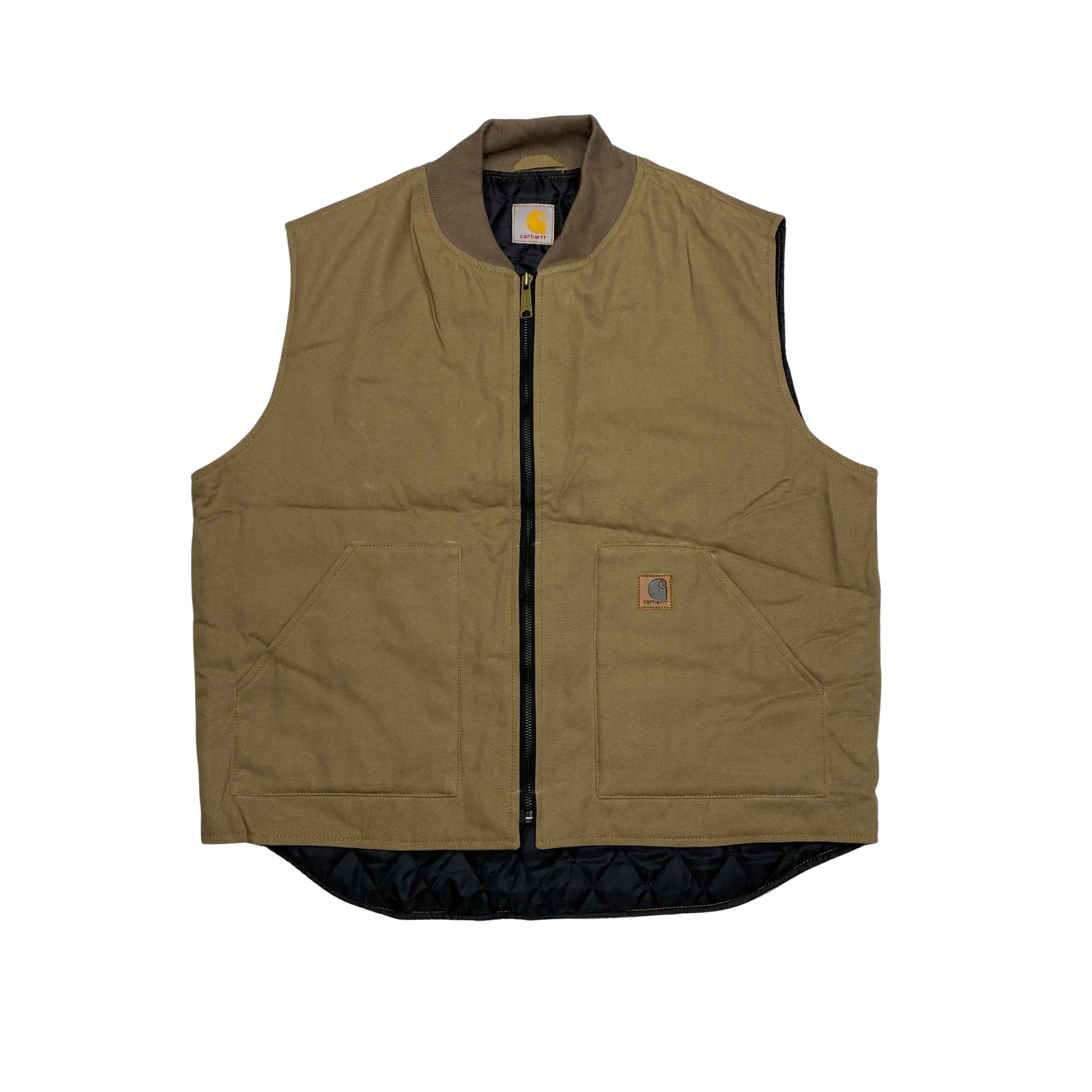 Carhartt Sand Reworked Quilted Gilet