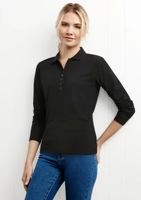 Crew Ladies Long Sleeve Polo