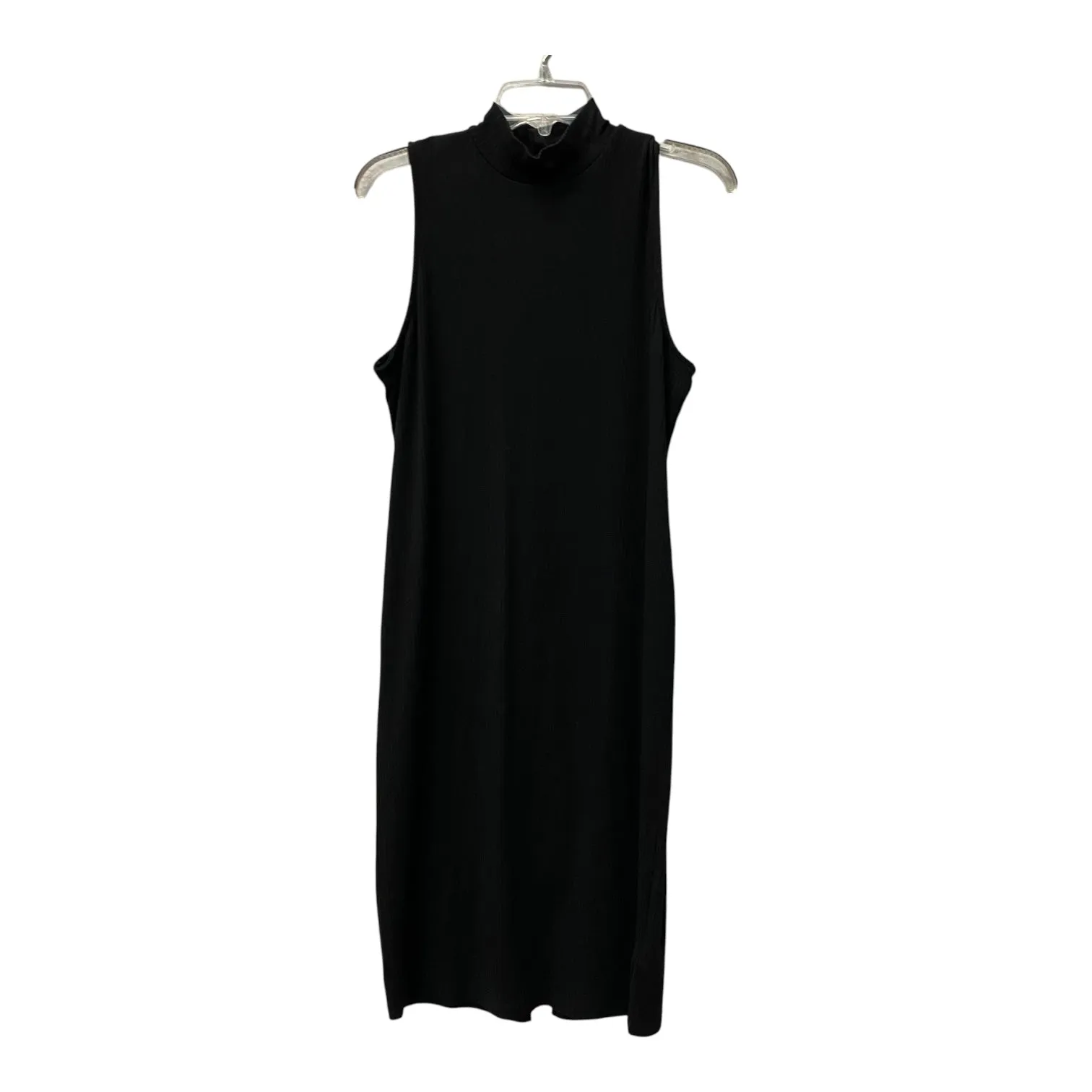 Dress Casual Maxi By H&M In Black, Size:L