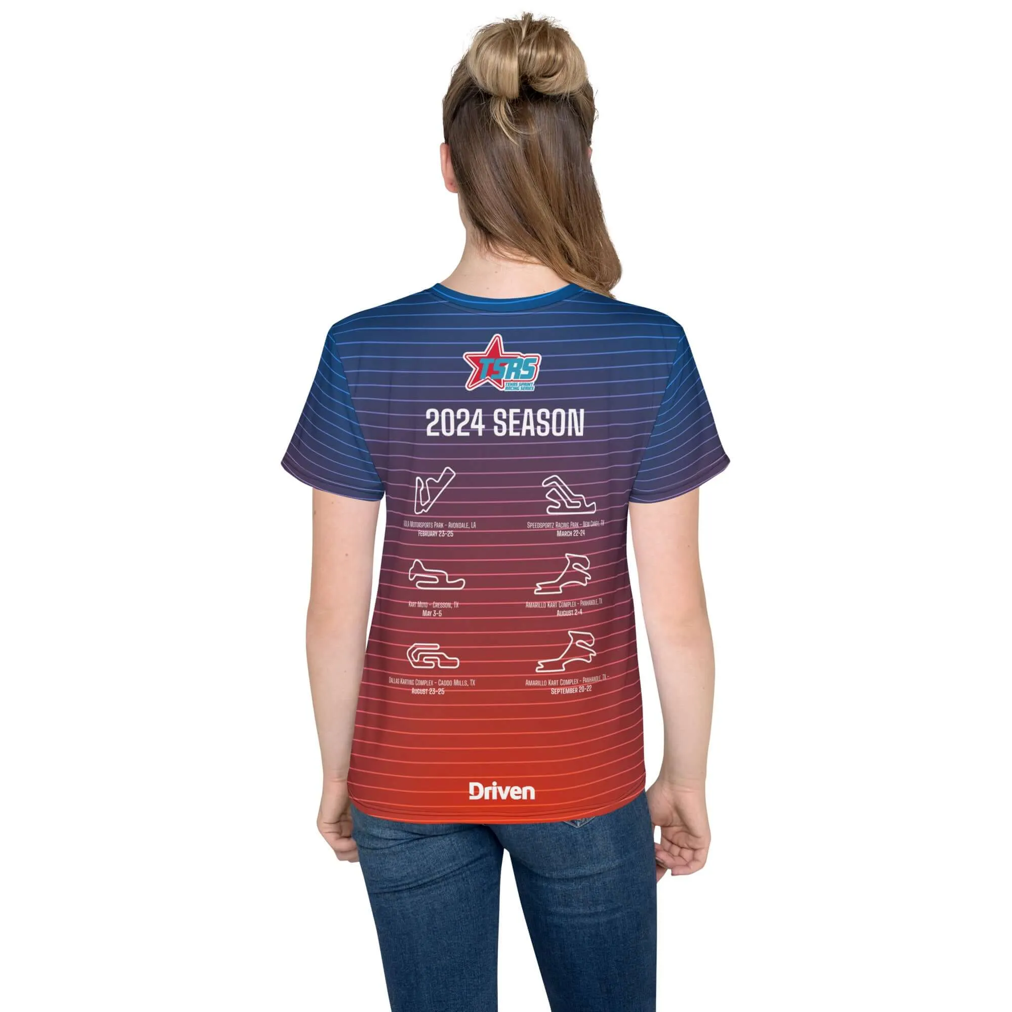 DRIVEN | TSRS '24 | T-shirt - Youth - Red/Blue