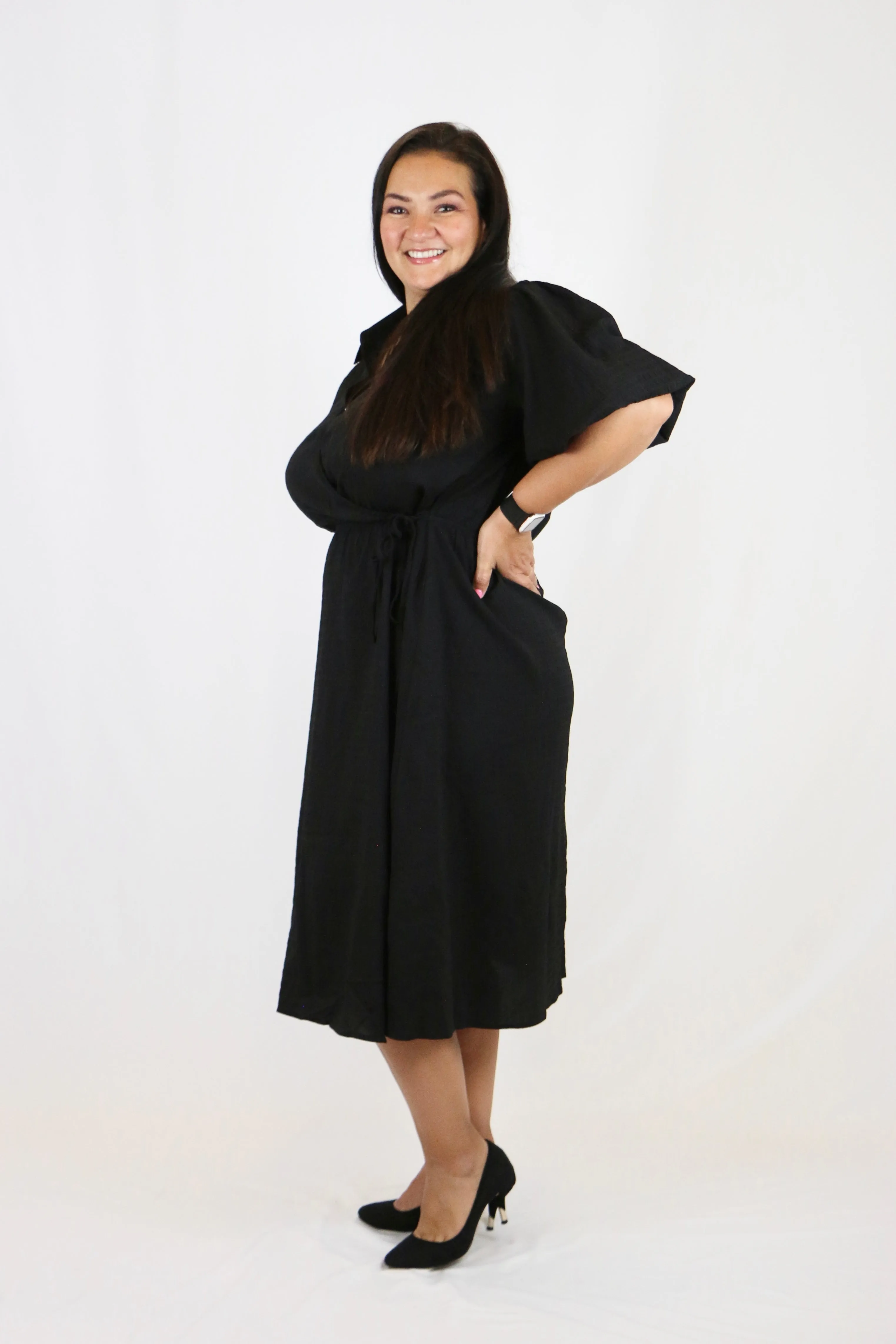 Ebony Dress - S, L, 1XL, 2XL