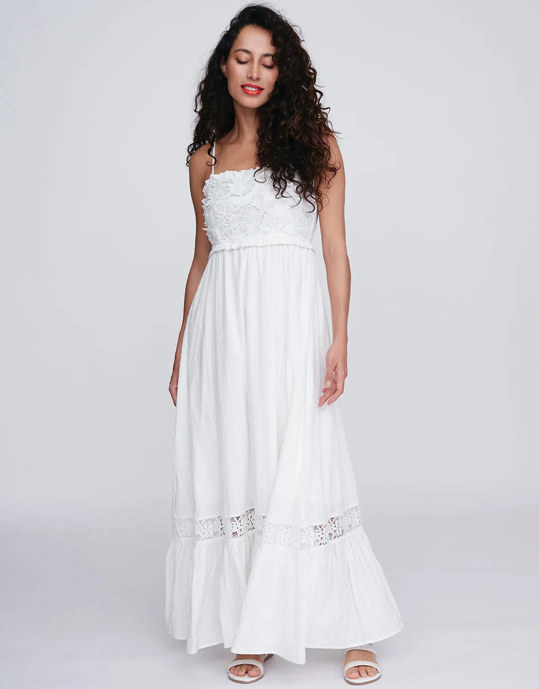 Emiliana Maxi Dress - White