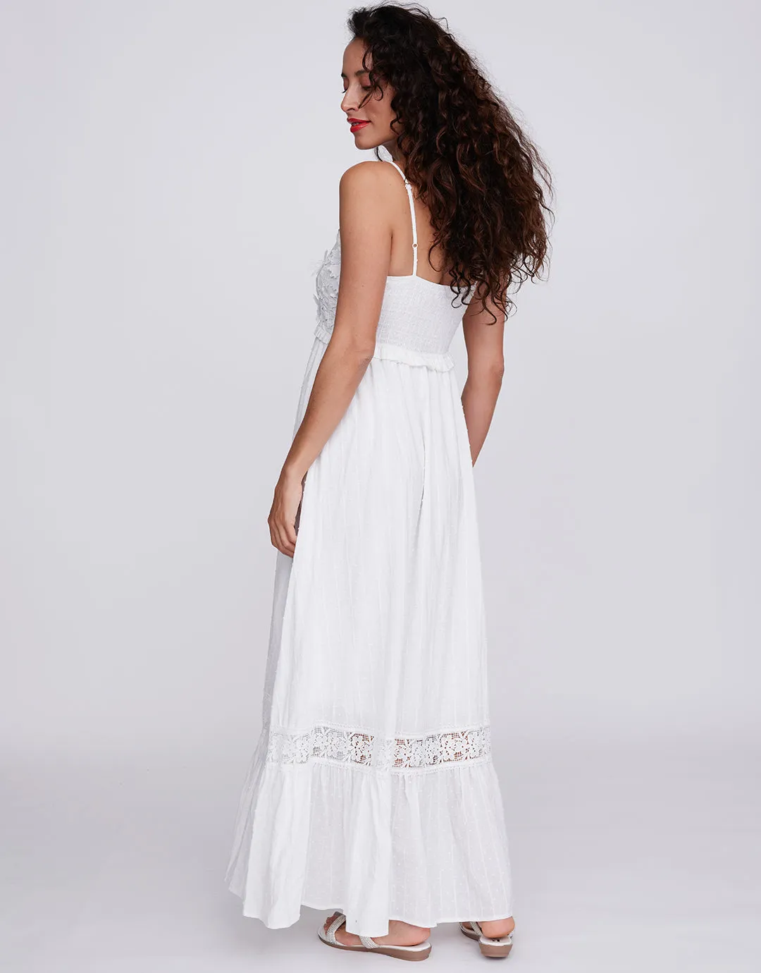 Emiliana Maxi Dress - White