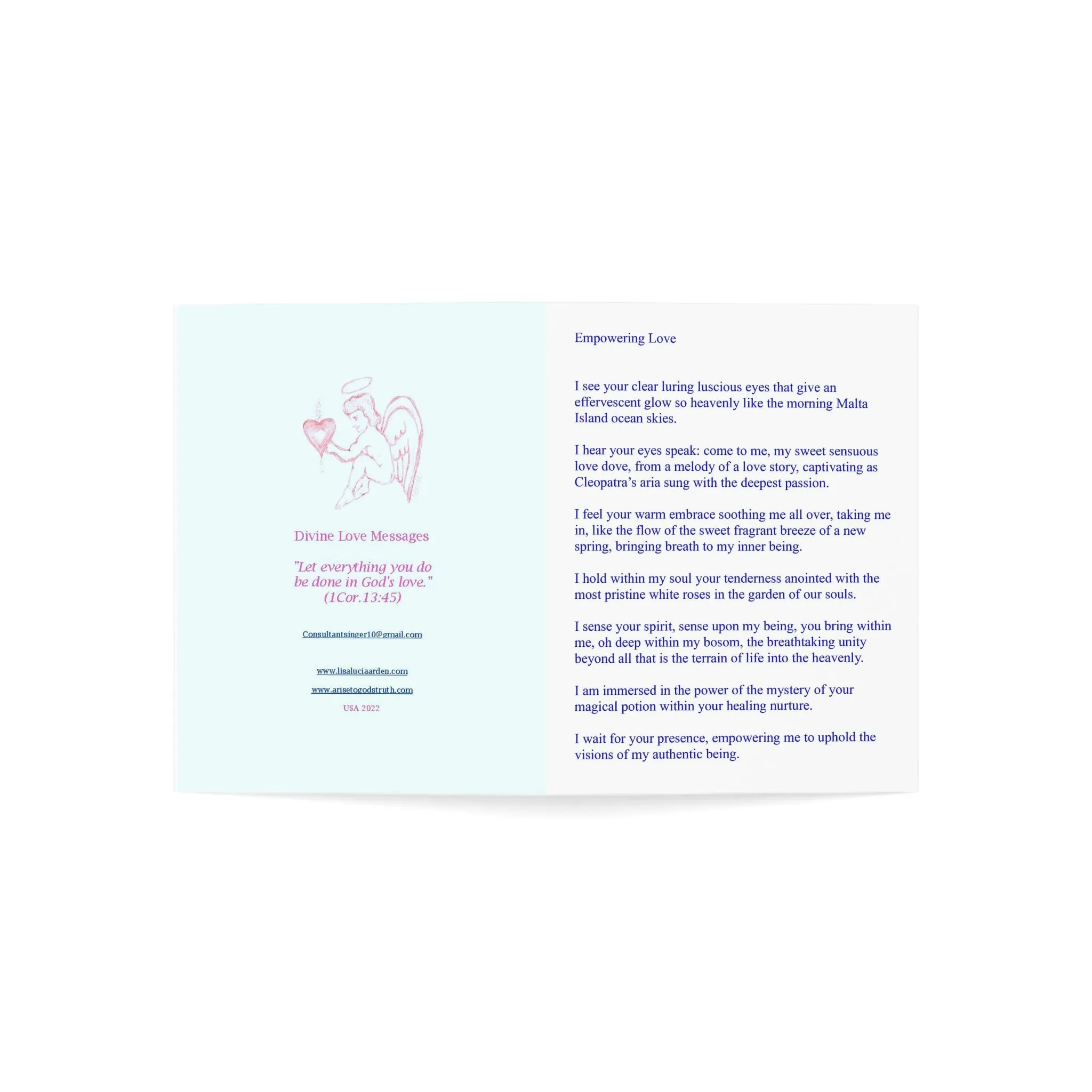 EMPOWERING LOVE CARDS (Greeting Cards (1, 10, 30, and 50pcs))