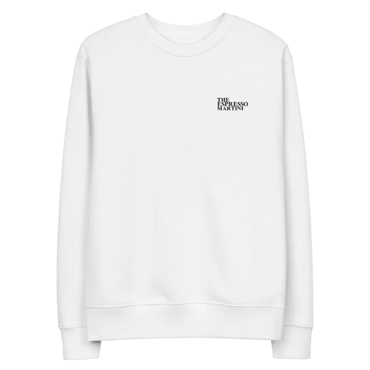 Espresso Martini "Wake Me Up" eco sweatshirt