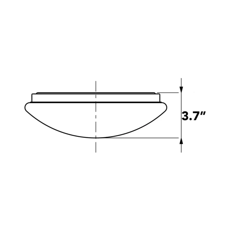 FCR 11" 15W LED Cloud Fixture, 4000K