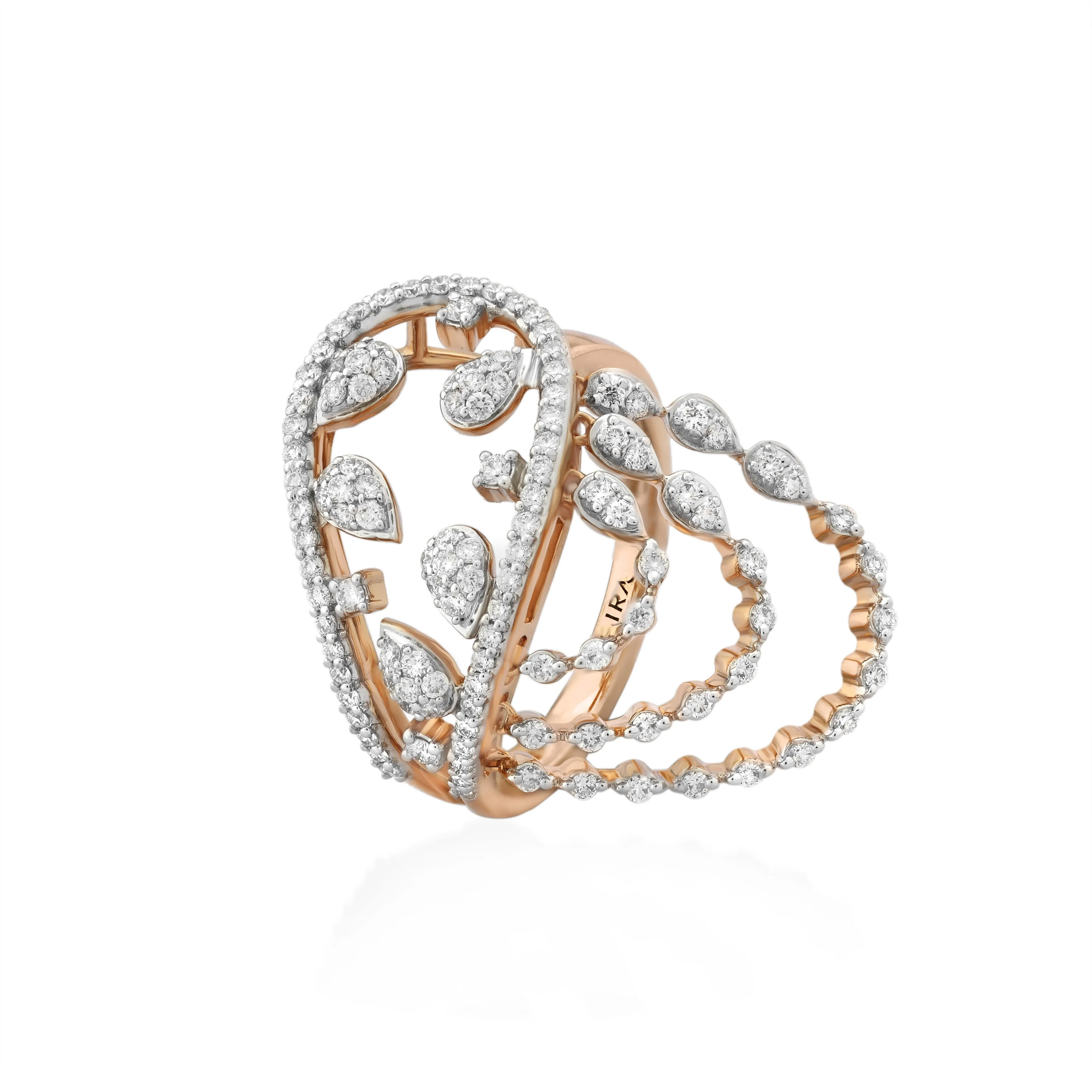 Freeflowing Voyage Diamond Ring