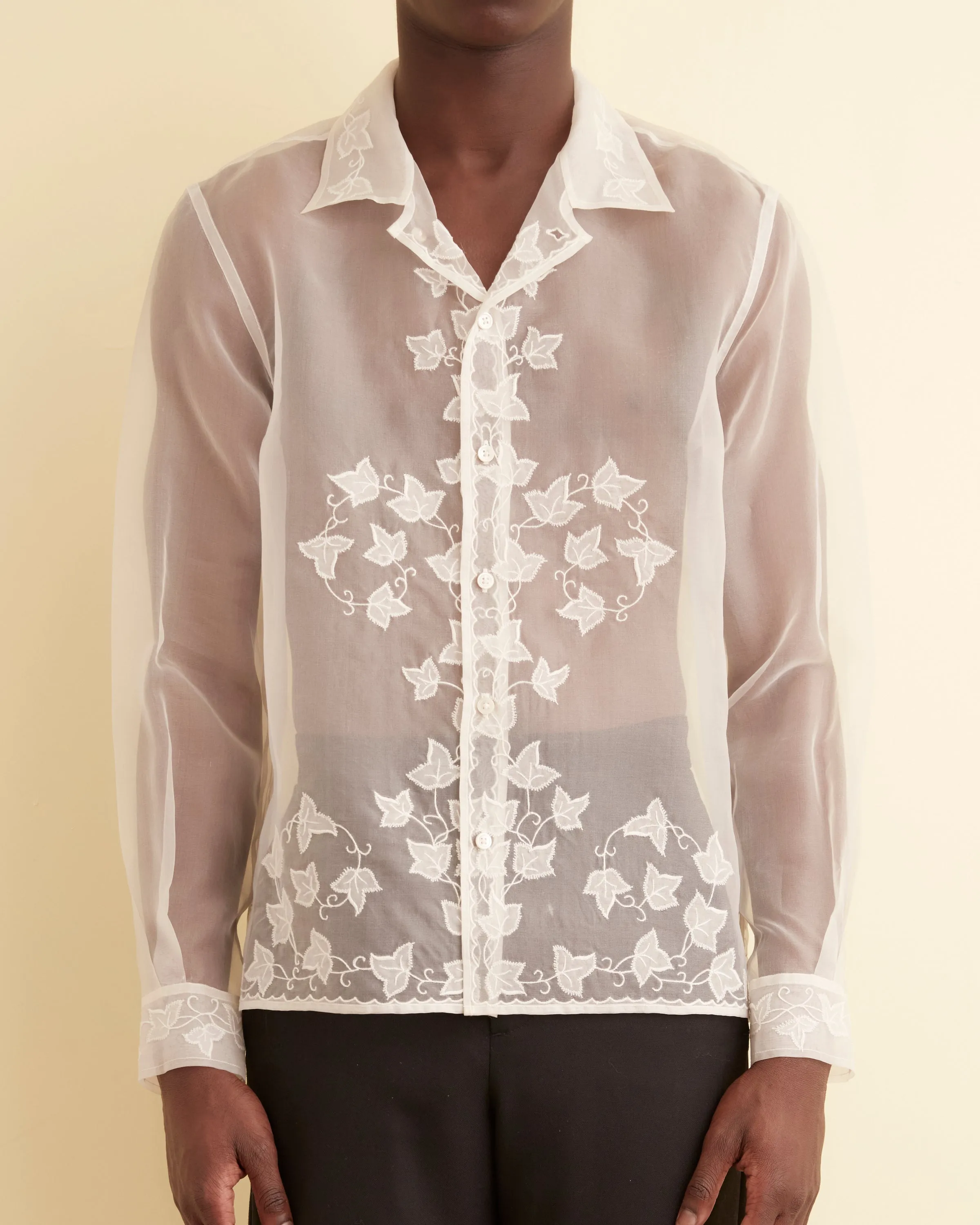 Ivy Appliqué Long Sleeve Shirt