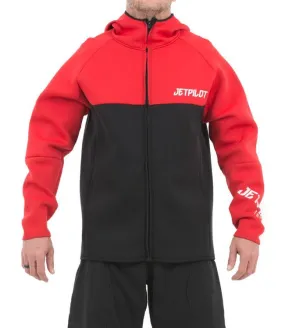 Jetpilot Flight Mens Hooded Tour Coat (2022) - Red