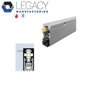 Legacy Manufacturing - 7263 - Semi-Mortised Automatic Door Bottom - 29/32" x 1-15/16" - Clear Anodized Aluminum - Optional Length