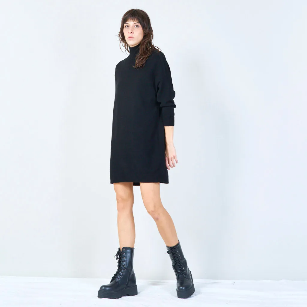 Longline turtleneck sweater wholesale