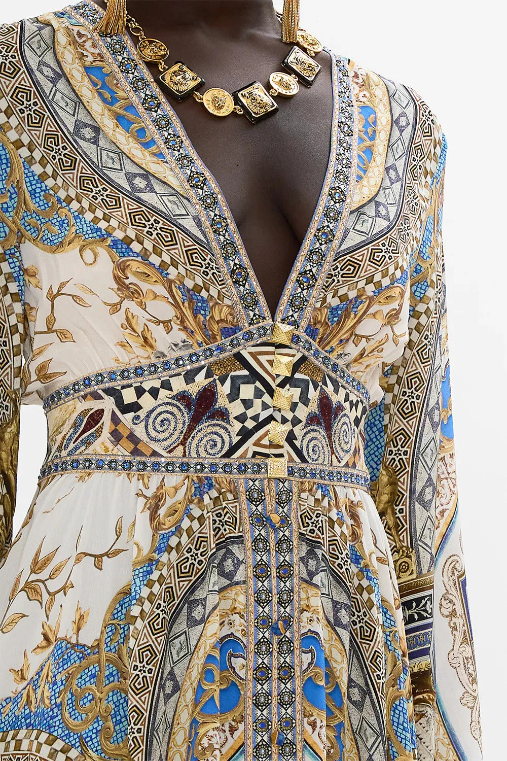 Make Me Your Mosaic Kimono Dress