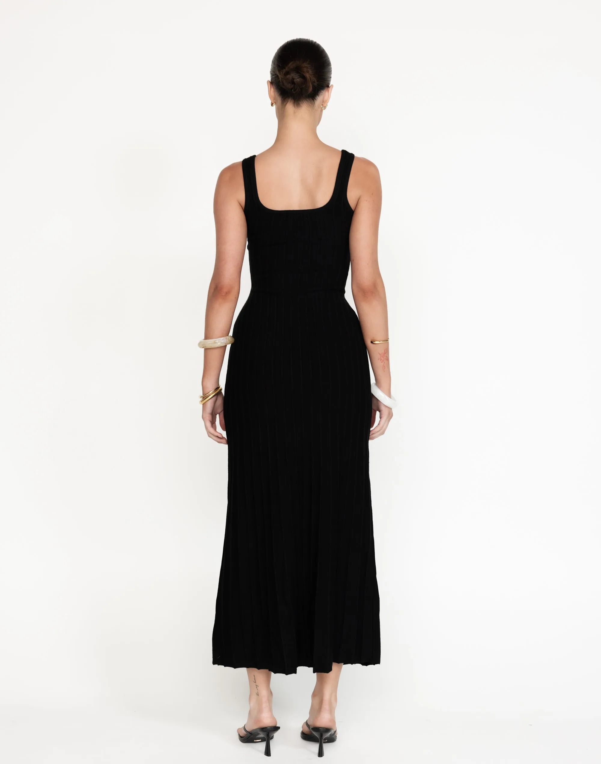 Marzia Maxi Dress (Black)