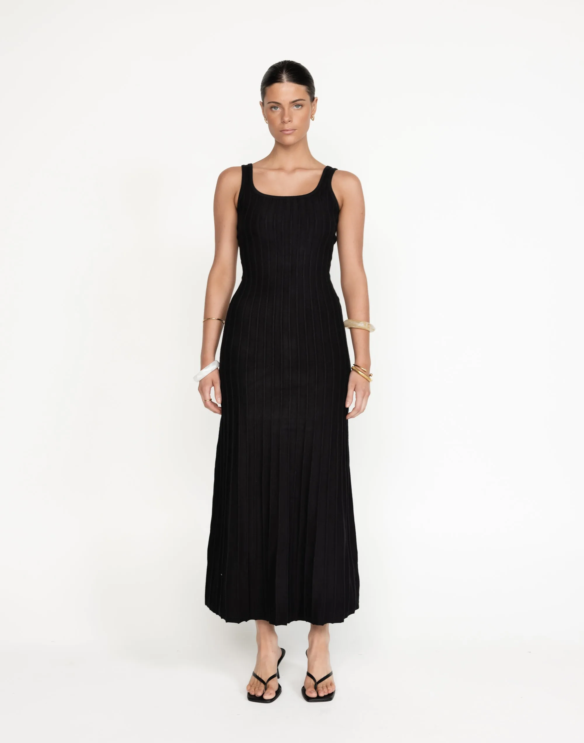 Marzia Maxi Dress (Black)