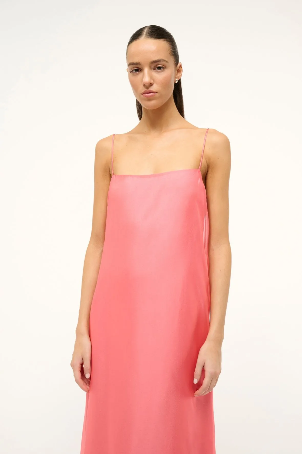 MAXI DELFINA DRESS | FLAMINGO