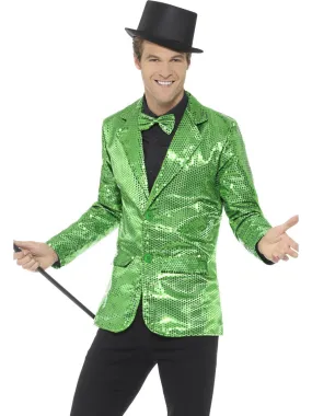 Men's Green Sequin Jacket