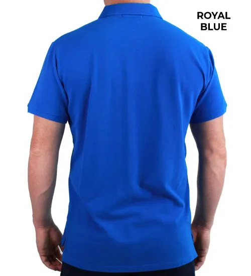 MENS - RINGERS WESTERN POLO - ROYAL BLUE