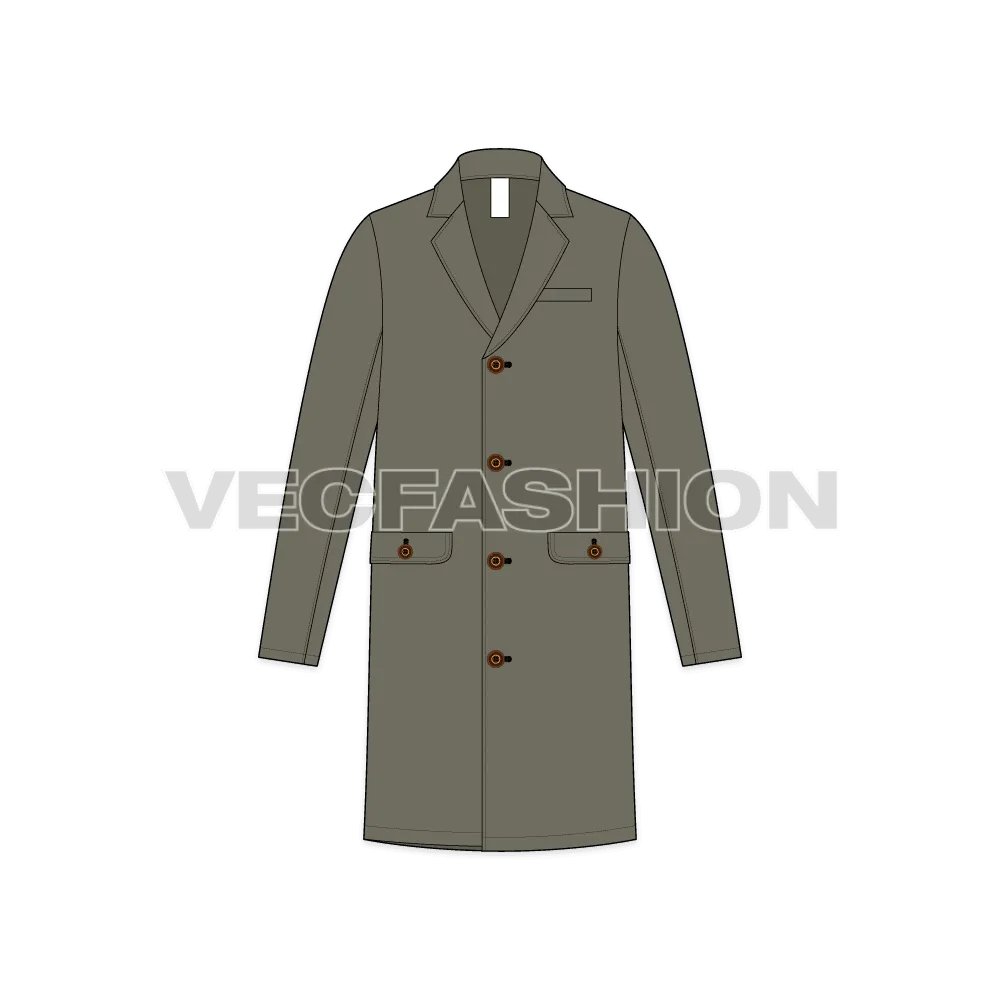 Mens Woolen Coat