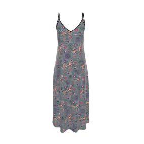 Pink blooms Slip Dress