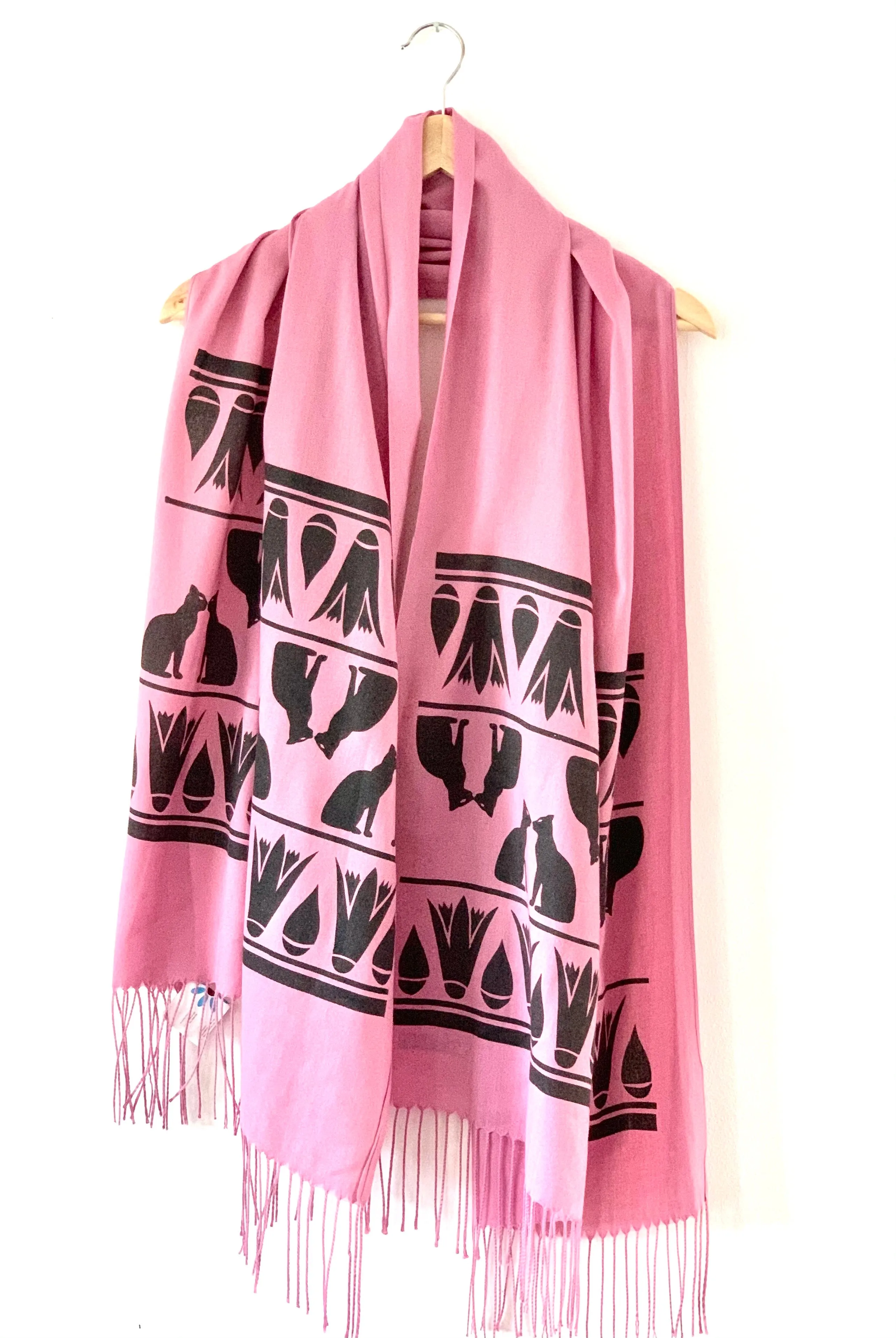 Pink Cat Scarf