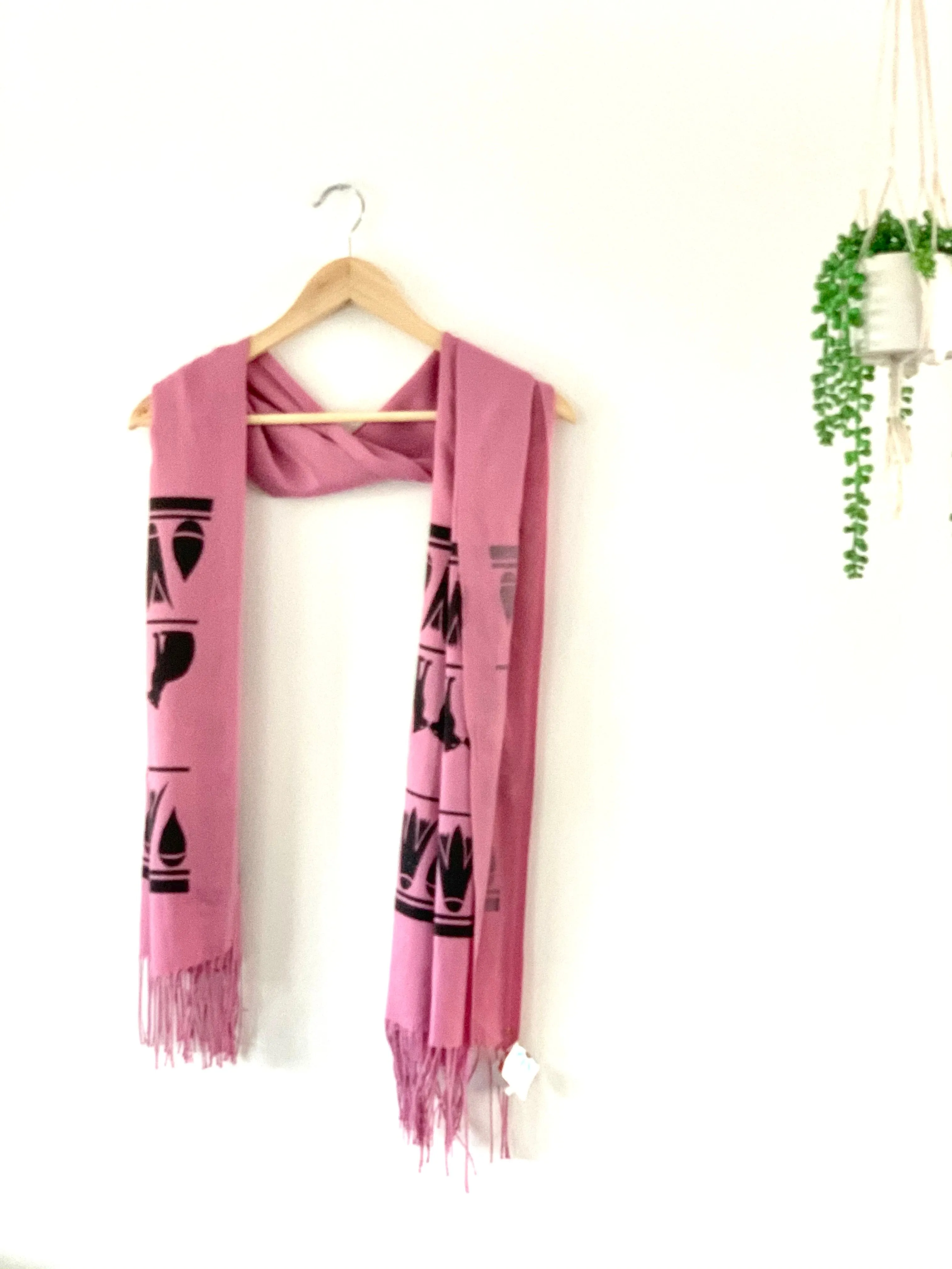 Pink Cat Scarf