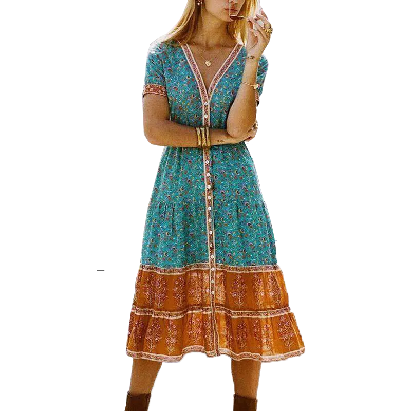 Playful Chic Gypsy Sundress