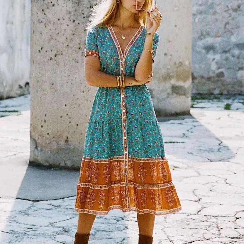 Playful Chic Gypsy Sundress