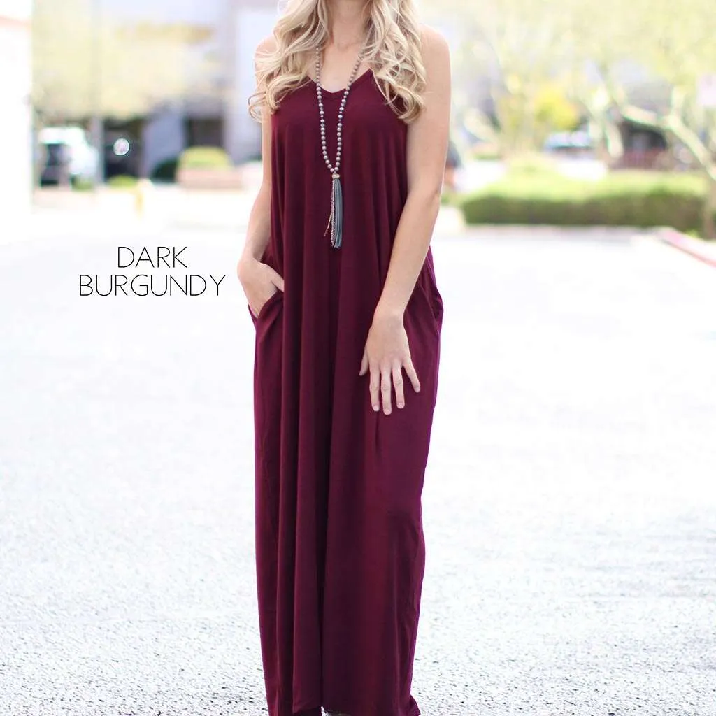 Pocket Maxi Tank Dress | S-XL