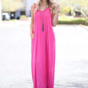 Pocket Maxi Tank Dress | S-XL