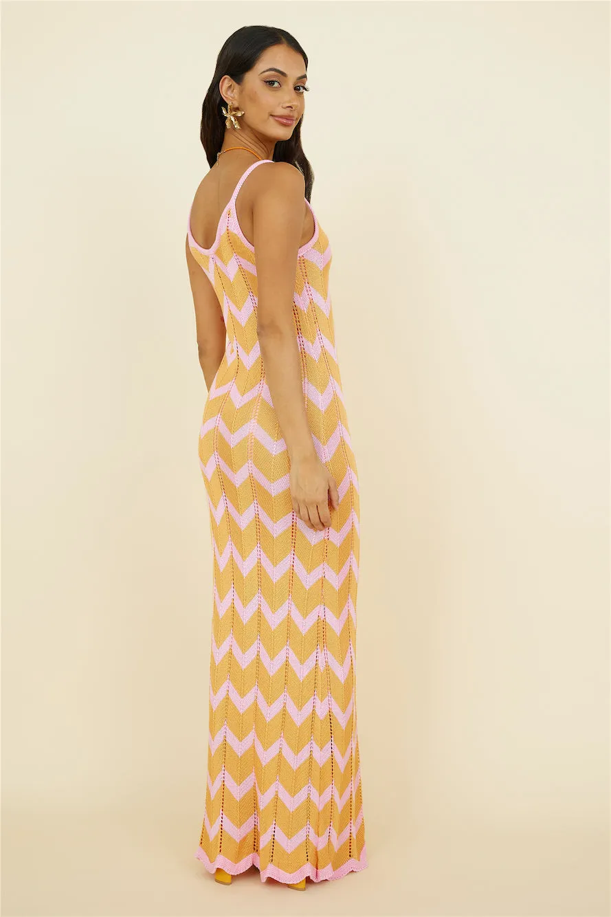 Portugal Sun Maxi Dress Pink