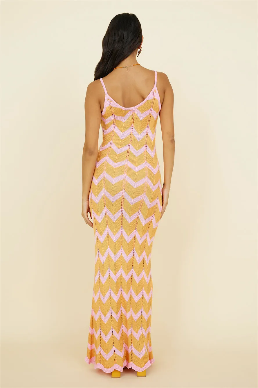 Portugal Sun Maxi Dress Pink