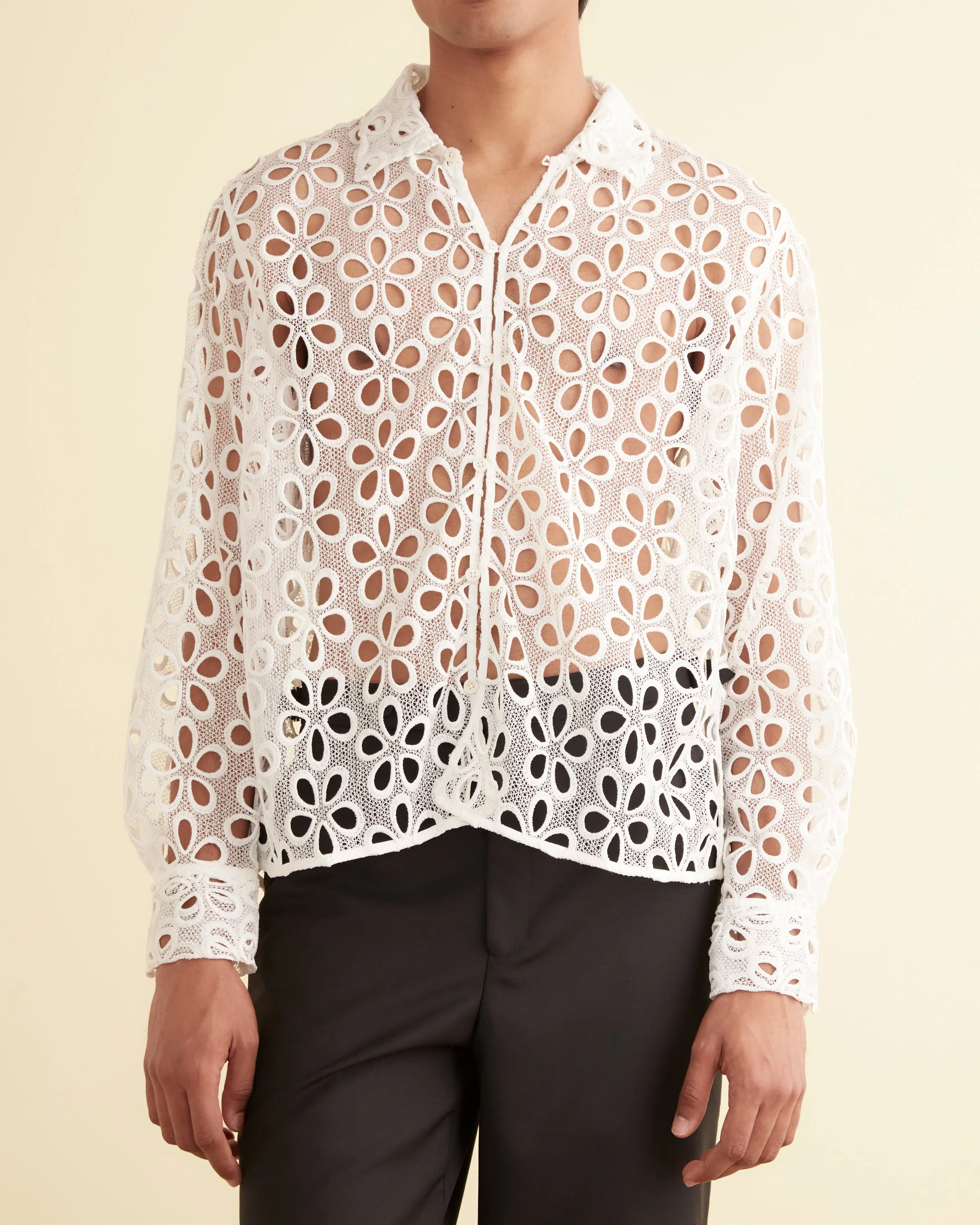 Primrose Lace Long Sleeve Shirt