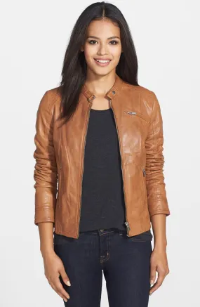 Quilted Leather Jacket