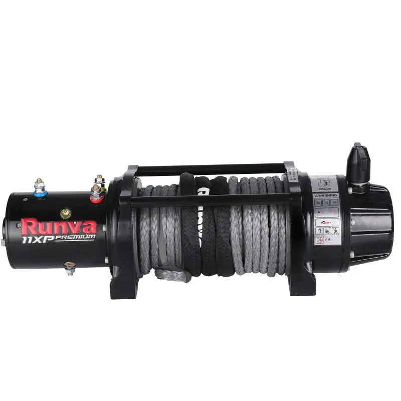 Runva 11XP Premium 12V Winch with Synthetic Rope