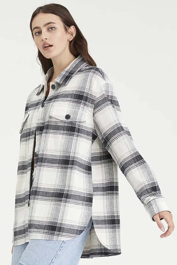 Sanctuary The Shacket Moonstone Plaid