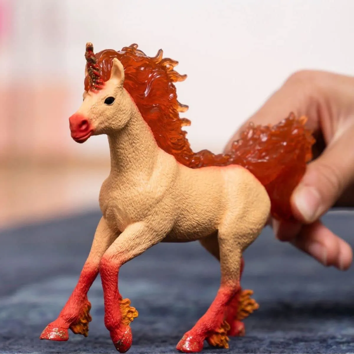 Schleich Elementa Fire Unicorn Stallion