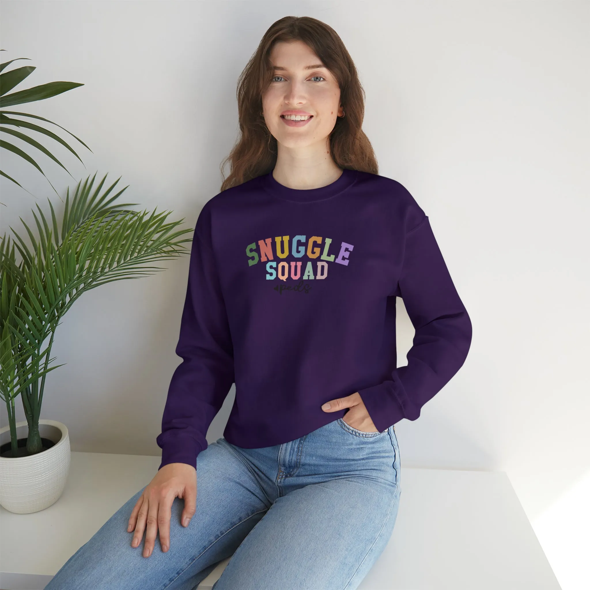 Snuggle Squad Pediatrics Unisex Heavy Blend™ Crewneck Sweatshirt