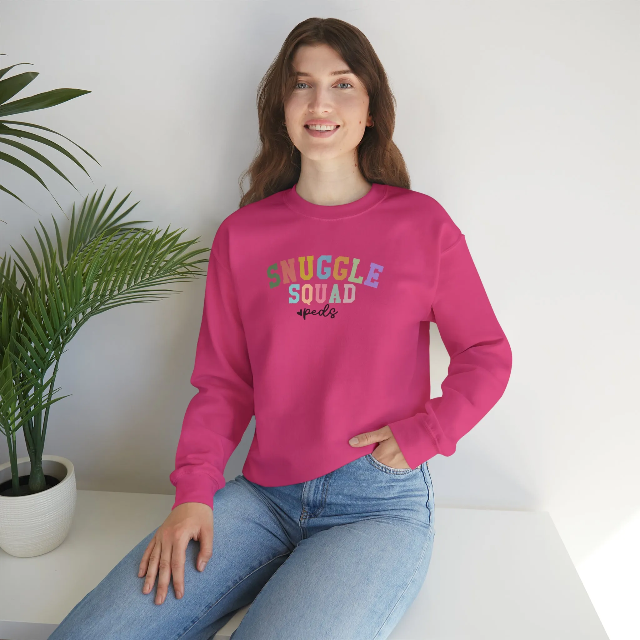 Snuggle Squad Pediatrics Unisex Heavy Blend™ Crewneck Sweatshirt