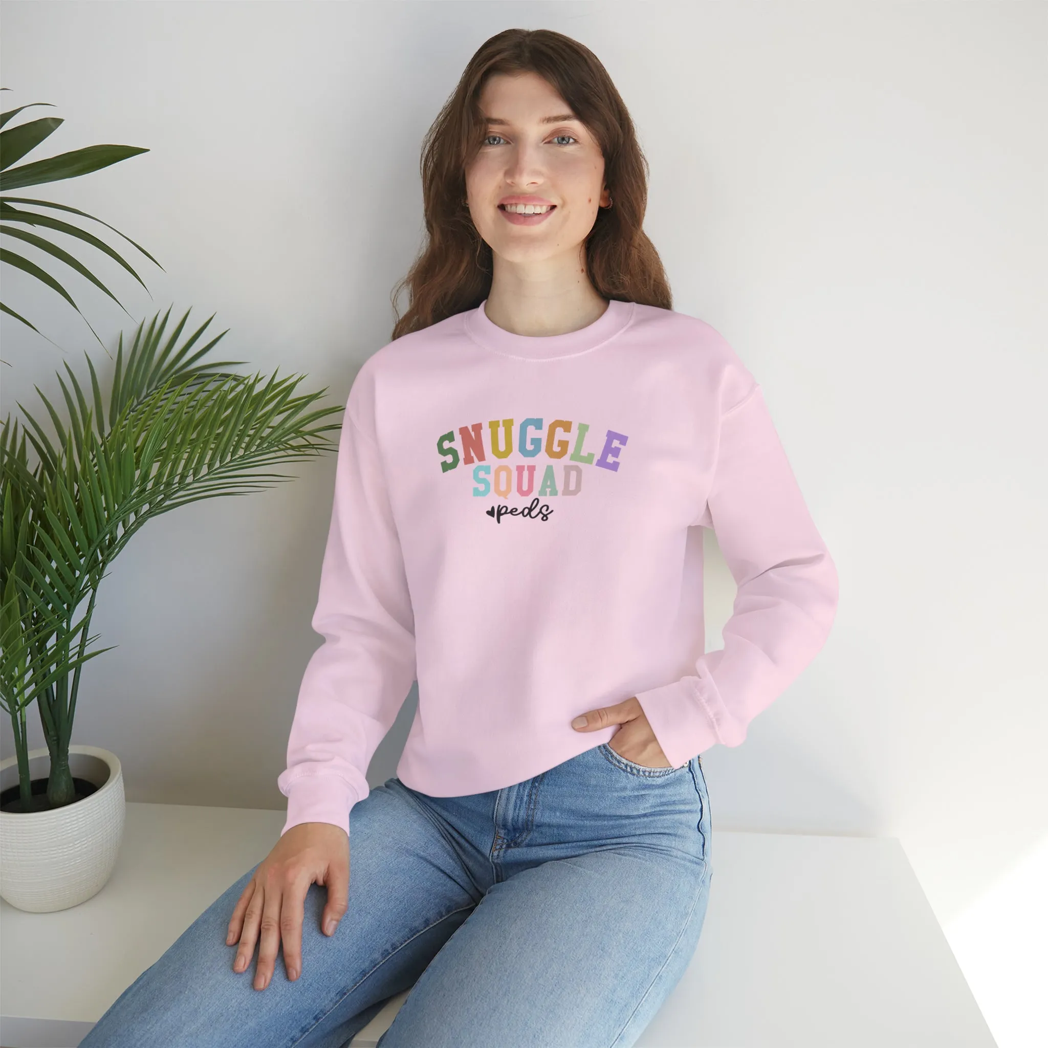 Snuggle Squad Pediatrics Unisex Heavy Blend™ Crewneck Sweatshirt