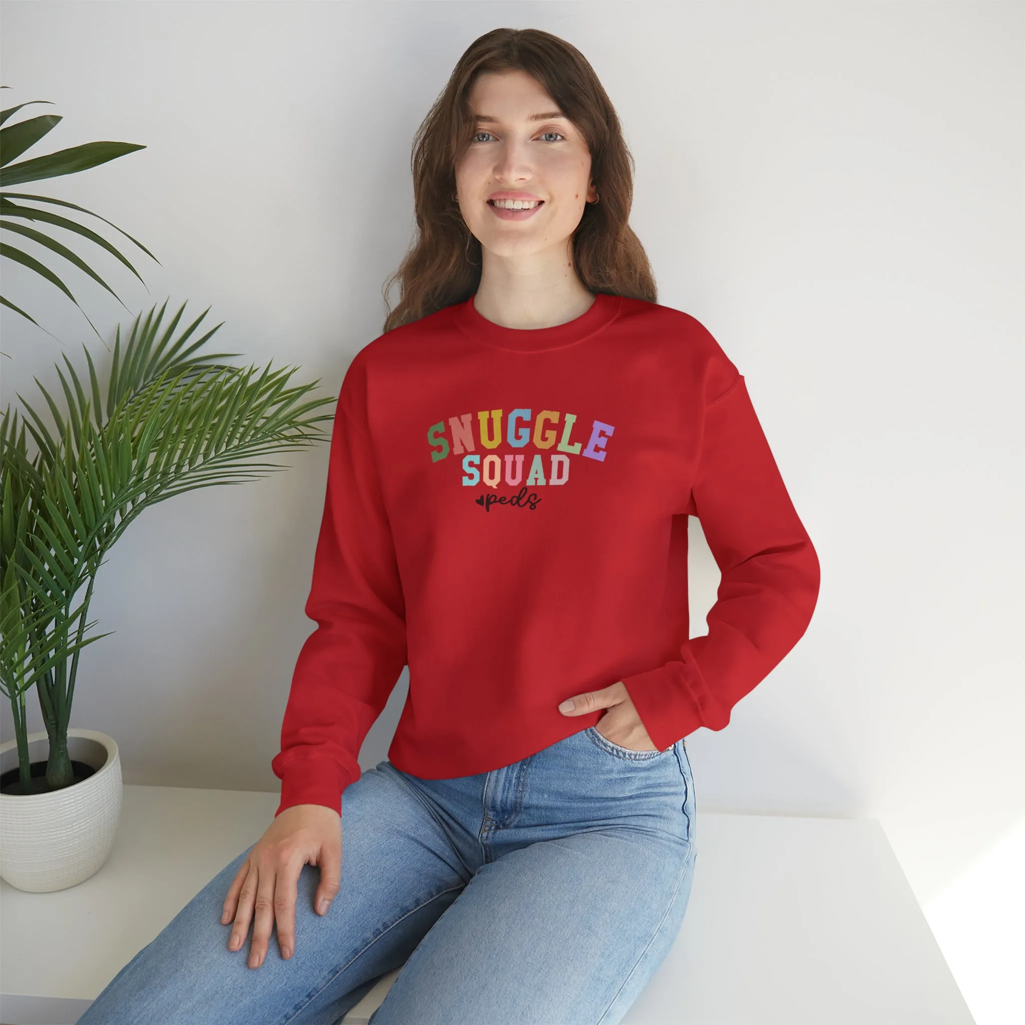 Snuggle Squad Pediatrics Unisex Heavy Blend™ Crewneck Sweatshirt