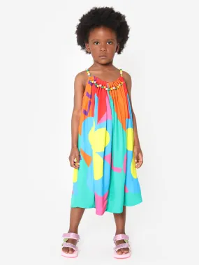 Stella McCartney Girls Maxi Dress in Multicolour