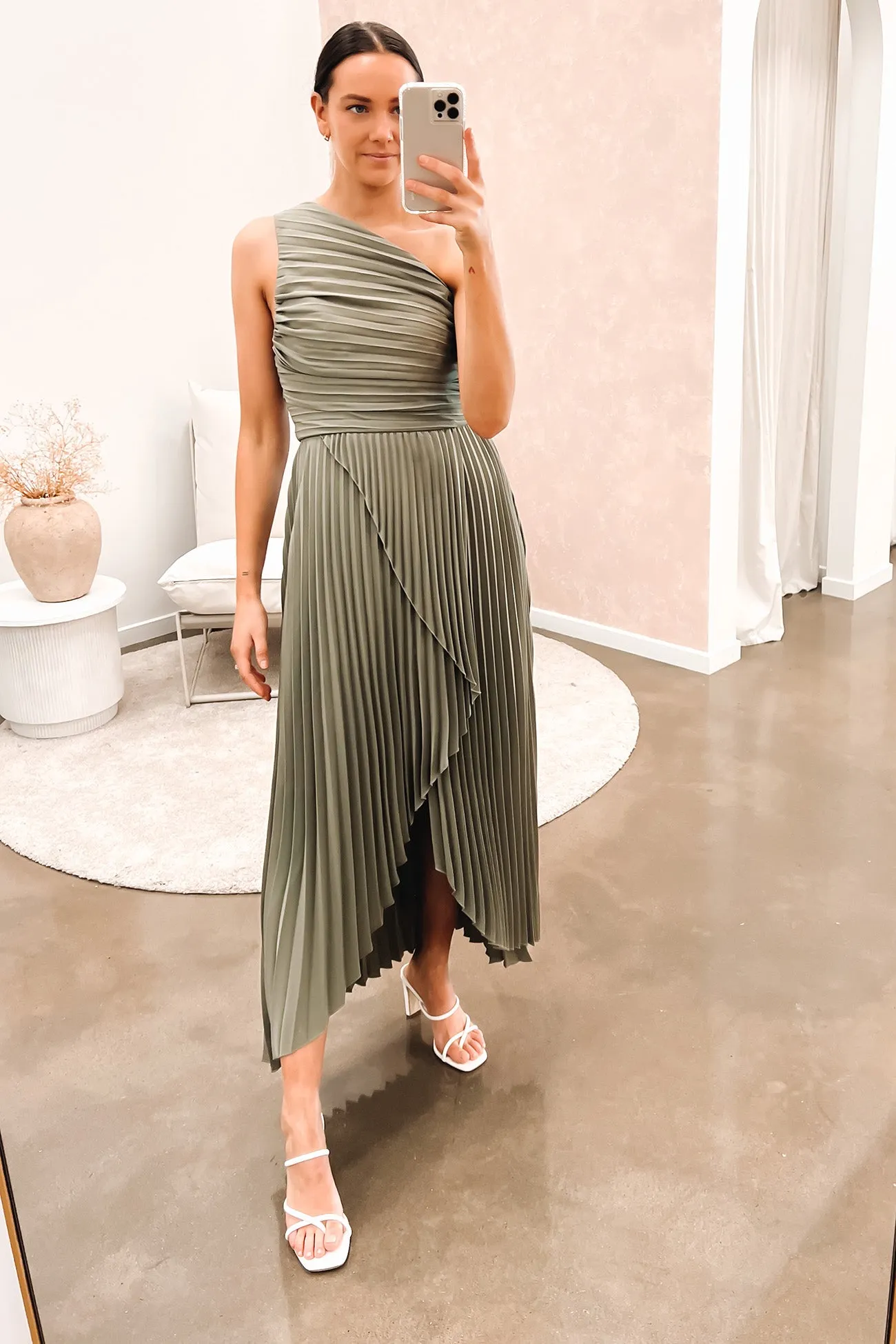 The Breakthrough Maxi Dress Sage