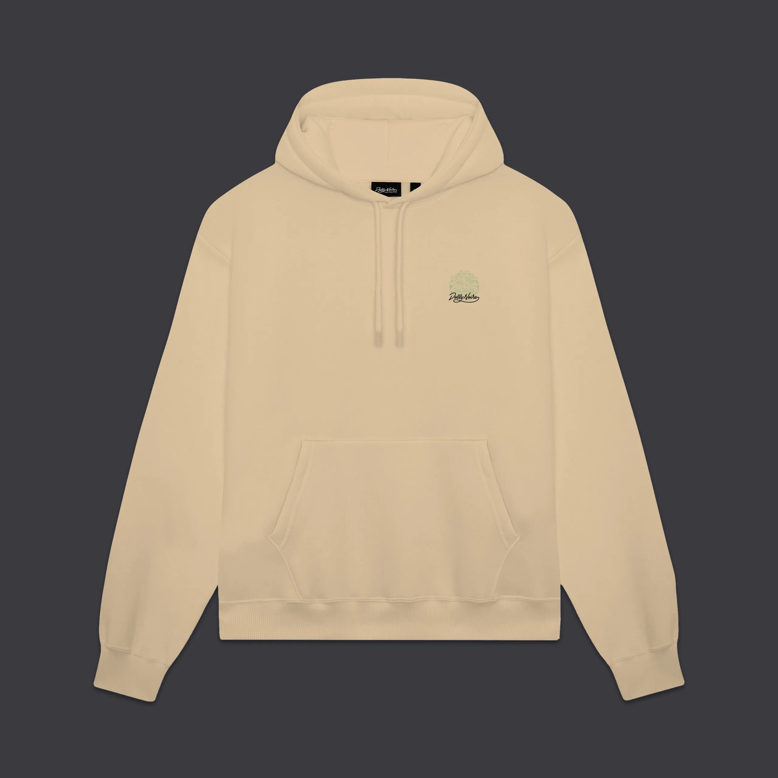 The Green Man Hoodie Beige