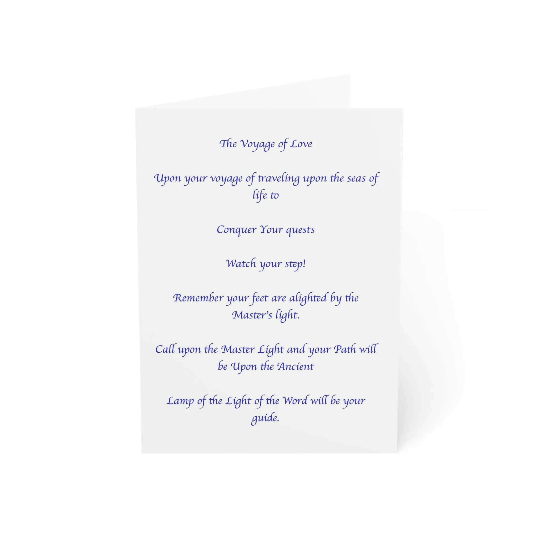 THE VOYAGE OF LOVE CARDS (Greeting Cards (1, 10, 30, and 50pcs))