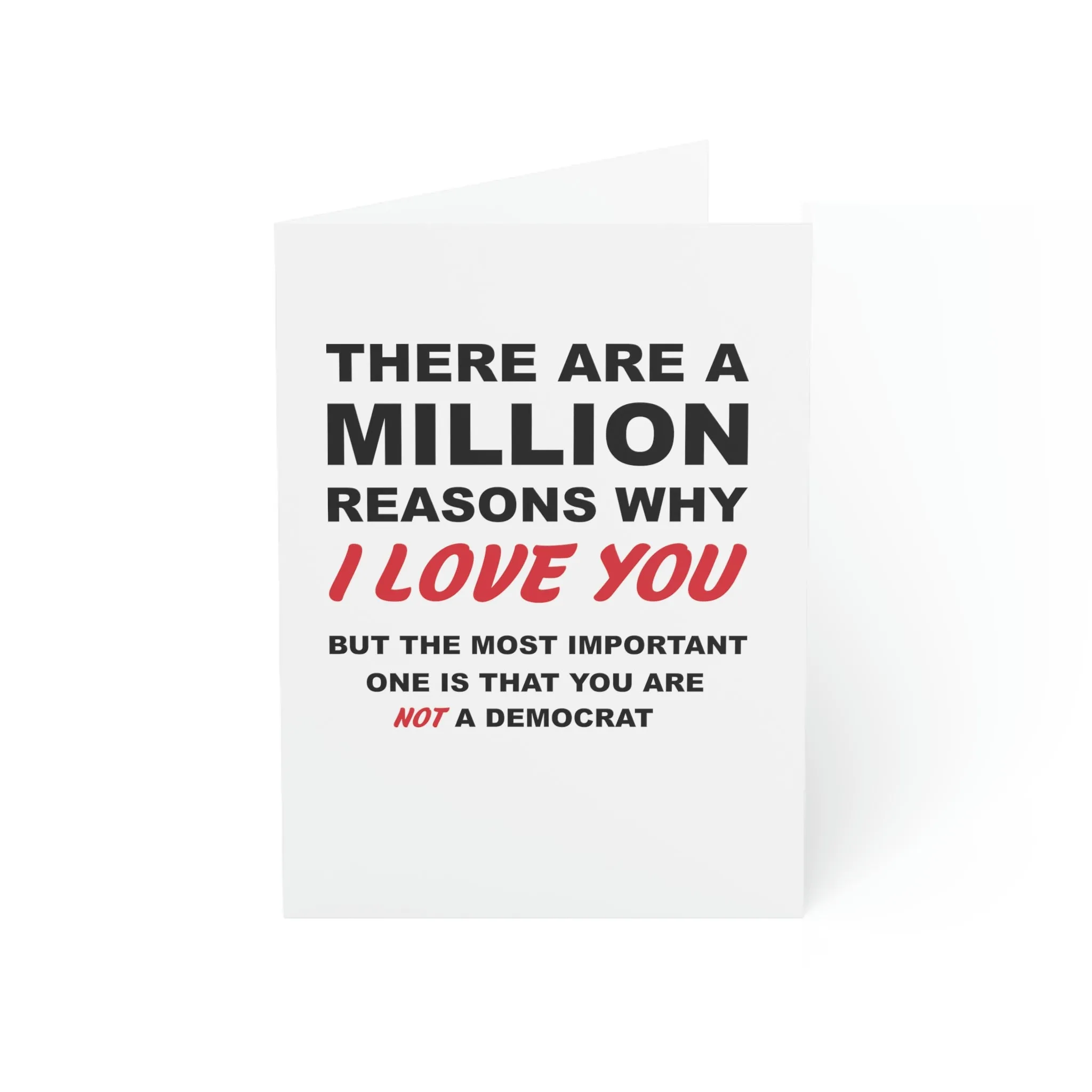 There Are A Million Reasons Why I Love You...Greeting Cards (1, 10, 30, and 50pcs)